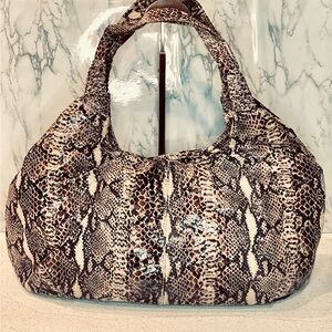 Perlina Snakeskin Bag